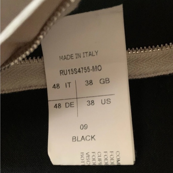 Rick Owens Oversized Cape Blazer Single Breasted Button 38 Unlined Silk Wool - Picture 8 of 8